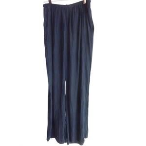NWT Aritzia Passageway Pleated Pants Dark Night Navy Blue S Babaton